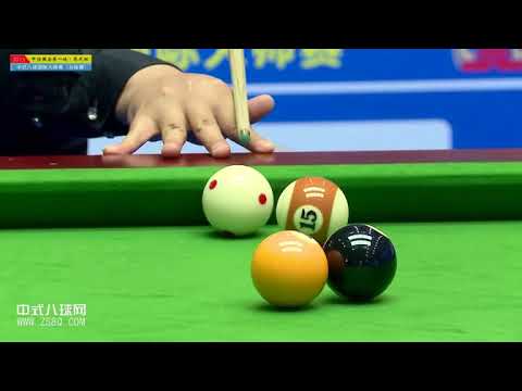 Liu Song VS Zhang Cheng - World Chinese 8 Ball Masters Tour 2015-2016 Stop 1 Langfang