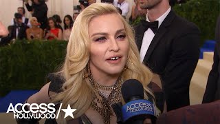 Madonna On The Inspiration Behind Her Camouflage Couture Met Gala Look | Access Hollywood