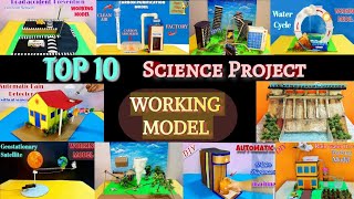 Top 10 Working Model for school Science project | Science working model 