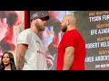 ADAM KOWNACKI AND ROBERT HELENIUS GO FACE TO FACE AHEAD OF REMATCH AT FINAL PRESS CONFERENCE