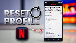 Reset Netflix Profile History From your Android Phone FAST!