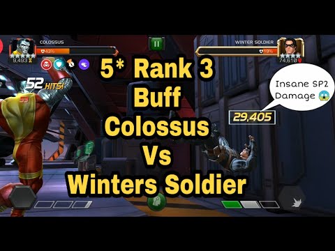 Colossus Buff Gameplay 2019 (Marvel Contest Of Champions)
