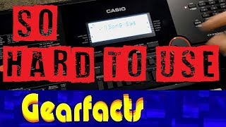 Video thumbnail for Casio CT-X3000 is so hard to operate! by Gearfacts