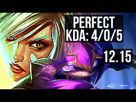 RIVEN vs KENNEN (TOP) | 4/0/5, 2.8M mastery, 600+ games | EUW Master | 12.15