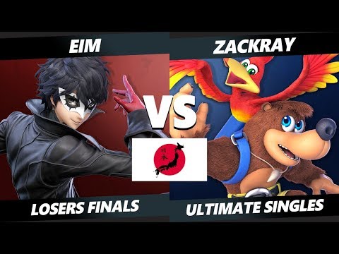 Uesma 25 SSBU - Eim (Joker) Vs. Zackray (Banjo) Smash Ultimate Tournament Losers Finals