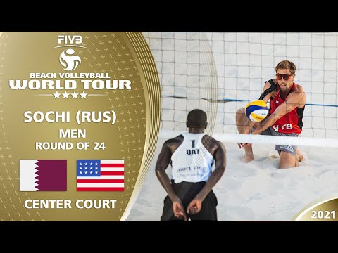 Cherif/Ahmed vs. Gibb/Crabb - Men's R24 | Full Match | 4* Sochi 2021