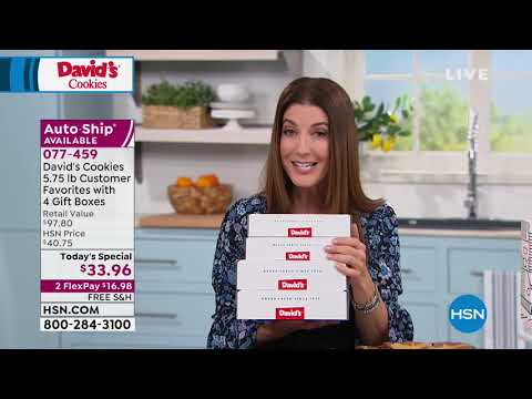 HSN | Food Favorites featuring David's Cookies 03.11.2019 - 12 AM