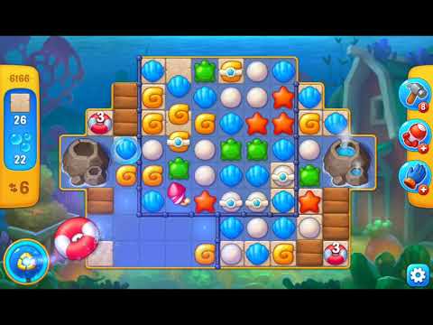Fishdom 2021 - Level 6166   #playrix #fishdom #gaming