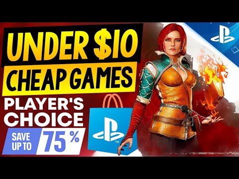 15 AMAZING PSN Game Deals UNDER $10! PSN Player's Choice Sale CHEAP PS5/PS4 Games to Buy!