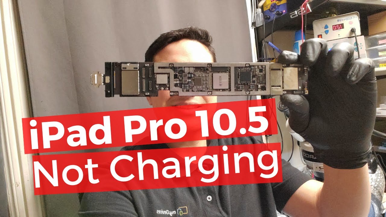 iPad Pro 10.5 Not Charging Repair - Microsoldering - Troubleshooting - Full Process