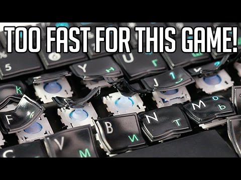 FAST TYPING GAME - ZTYPE - BROKE MY KEYBOARD