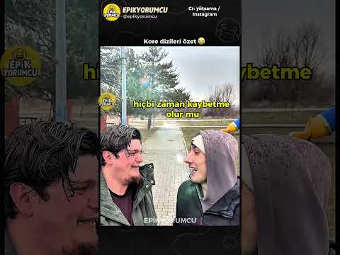 Kore dizileri özet! 😂 #shorts #komikyorumlar