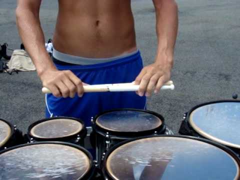 2010 Blue Devils Drumline - Triplet Rolls