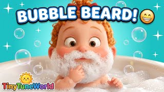 I Don't Want a Bath! 🛁 | Bath Time Song | TinyTuneWorld Toddler Songs & Preschool Learning