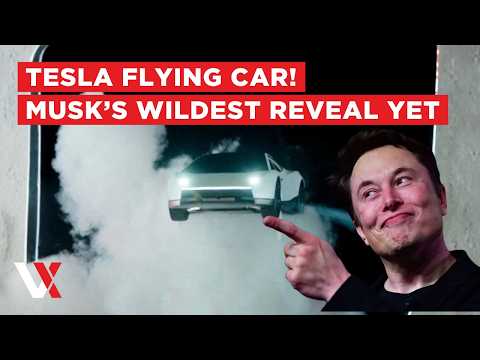 LIVE | Elon Musk Reveals Tesla Flying Car Vision, Roadster Claims Spark Buzz | VERTEX