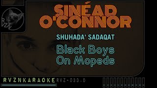 SINÉAD O'CONNOR - "Black Boys on Mopeds" Karaoke