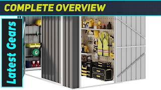 DWVO 8x4 FT Storage Shed: Amazing Weatherproof Security for Your Gear