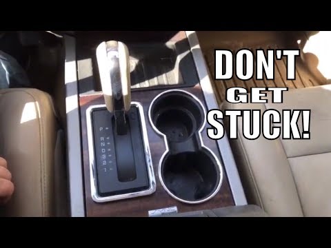 What To Do If Ford Expedition Is Stuck In Park