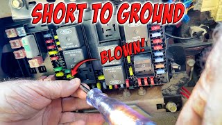 Finding An Electrical Short To Ground On Any Car Or Truck