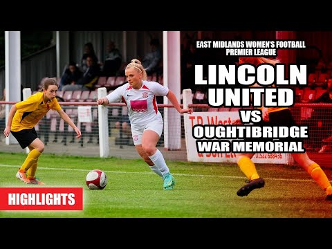 Lincoln United vs Oughtibridge W M - East Midlands Women’s Football Premier League | Highlights