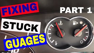 Instrument Cluster Repair - 2008 Chevy Equinox - Sticking Temperature Guage - Part 1