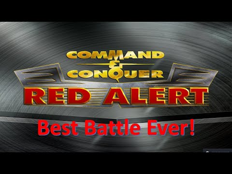 Command and Conquer Red Alert Remastered FFA (One of the Greatest Battles I have ever had!)