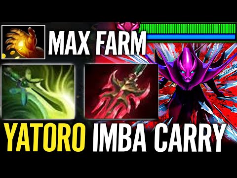 EPIC GLOBAL KILLER By Yatoro Spectre 1st ITEM Midas Fast Farm Speed 100% Become Nightmare Dota 2