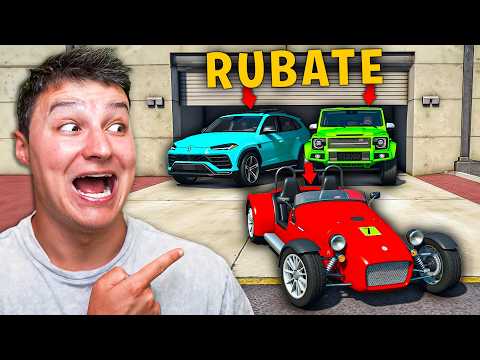 I STEAL from the SECRET SUPERCAR GARAGE in GTA 5! 🚗