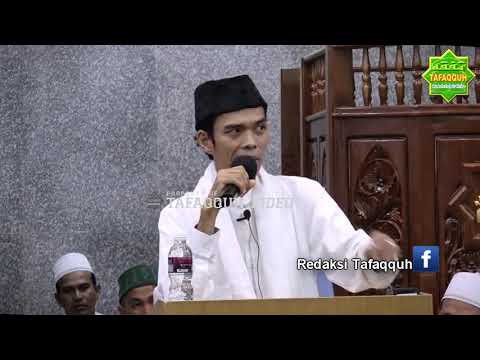 Sesungguhnya setiap perbuatan tergantung niatnya Ustadz Abdul Somad Lc. MA