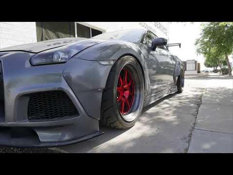 R35 Nissan GTR Turbo Upgrade In One Day