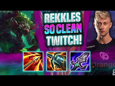 REKKLES IS SO CLEAN WITH TWITCH! - KC Rekkles Plays Twitch ADC vs Ezreal! | Season 2022