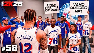 TORCIDA ME COBROU ANTES DO JOGO | NBA 2K26 MyCareer (Ep.58)