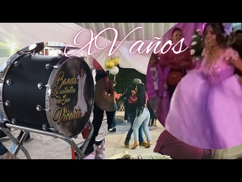 👑 XV AÑOS en SAN VICENTE el ZAPOTE👑| BANDA LA AUTENTICA DE SAN VICENTE | GRUPO ARLEKIN🎺