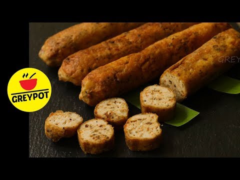 Healthy Sausages Indian Style | Homemade Chicken...