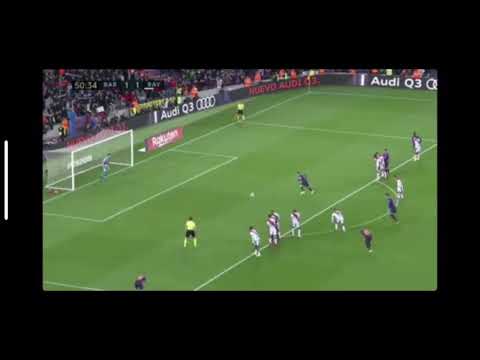 Lionel Messi Penalty Goal vs Rayo Vallecano B