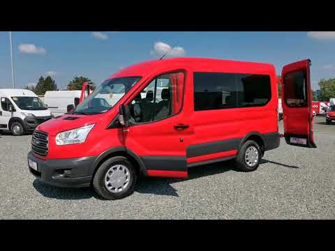 FORD TRANSIT 2.0TDCI/96KW L2H2/ 9 MÍST/ NEZ.TOPENÍ/ TAŽNÉ