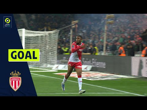 Goal Myron BOADU (78' - ASM) AS SAINT-ÉTIENNE - AS MONACO (1-4) 21/22