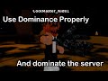 HOW TO USE DOMINANCE PROPERLY [Roblox Slap Battles]