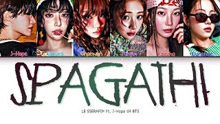 Download lagu [English ver] LE SSERAFIM 'SPAGHETTI (ft . J-hope Of BTS)' (Color Coded Lyrics) mp3