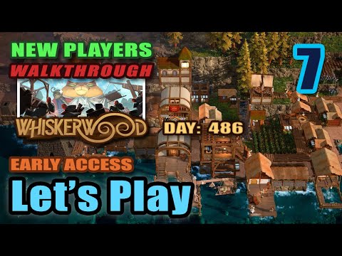 Whiskerwood - New Content Update - Day 486 Reached - Survival City Builder - Full Gameplay