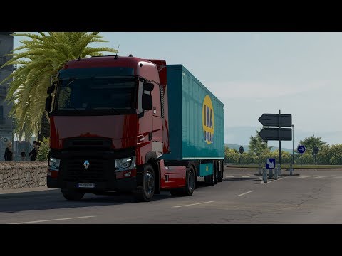 ETS 2 1.36 - Renault Range T 440 - Trip: Montpellier - Bastia
