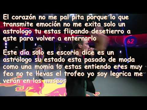 LETRA de la BATALLA de CHESTER vs YARTZI - RED BULL ESTADOS UNIDOS 2020