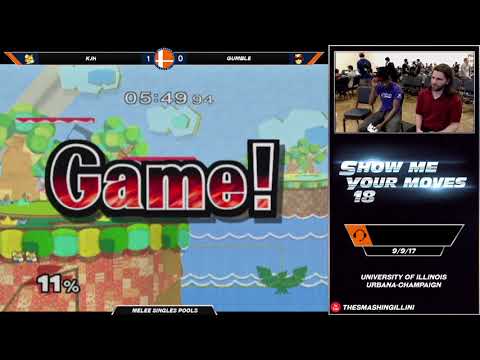 [SMYM 18] KJH (Fox) vs. Gumble (Captain Falcon) SSBM Singles Pools