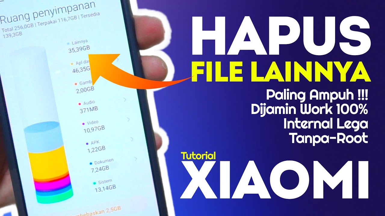 Cara Hapus File Lainnya Di Xiaomi MIUI 12/12.5 PALING AMPUH !!!