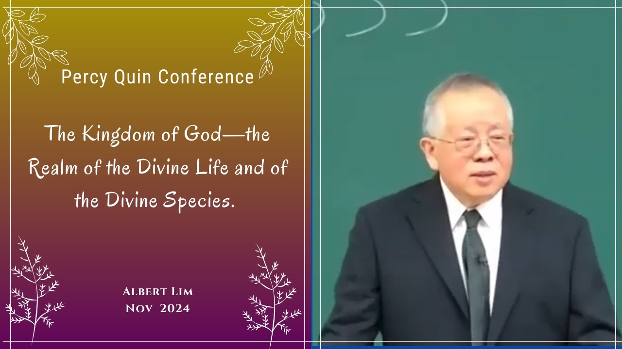 01 - The Kingdom of God—the Realm of the Divine Life and of the Divine Species