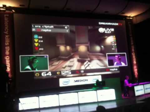 razer Cypher vs sk rapha Dreamhack Summer 2011 Final, last minutes.