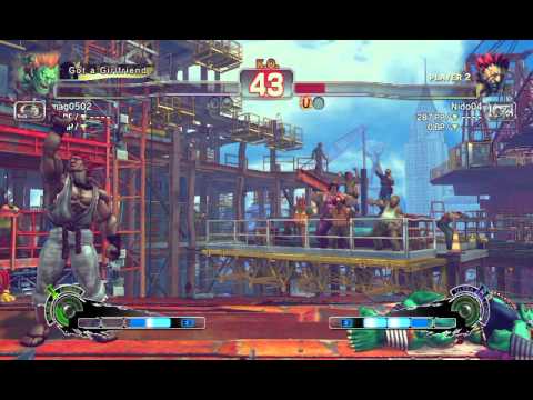 Ultra Street Fighter IV battle: Blanka vs Akuma