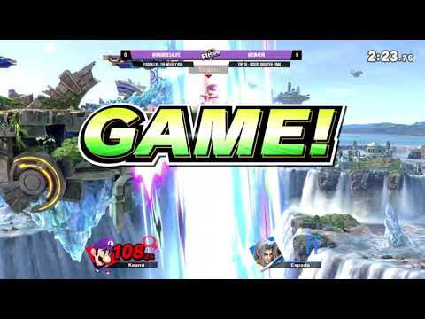 Fusion.exe 55 - WR Keanu (Luigi) vs Zane (Sephiroth) - Top 16 - Losers Quarter-Final