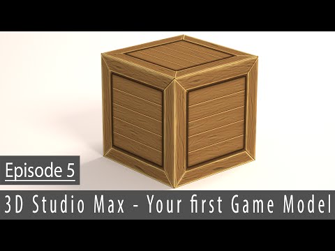 [3Ds Max] - Your First Game Model [Episode 5 - Creating a Collision Hull]