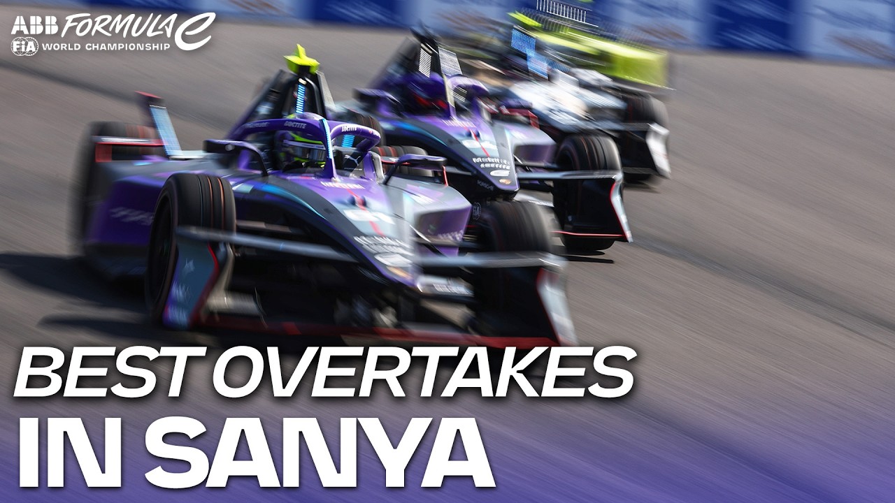 "He Makes It Look Easy" | Best Overtakes From The 2026 Lianxin Sanya E-Prix